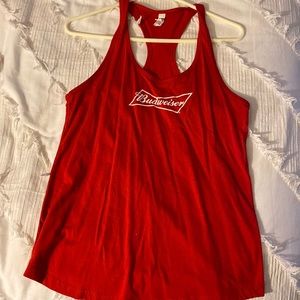 Budweiser Red Tank for Women